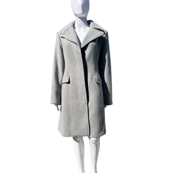 Kate Spade Jackets & Blazers - Kate Spade Wool Blend Gray Stylish Belted Coat SZ M